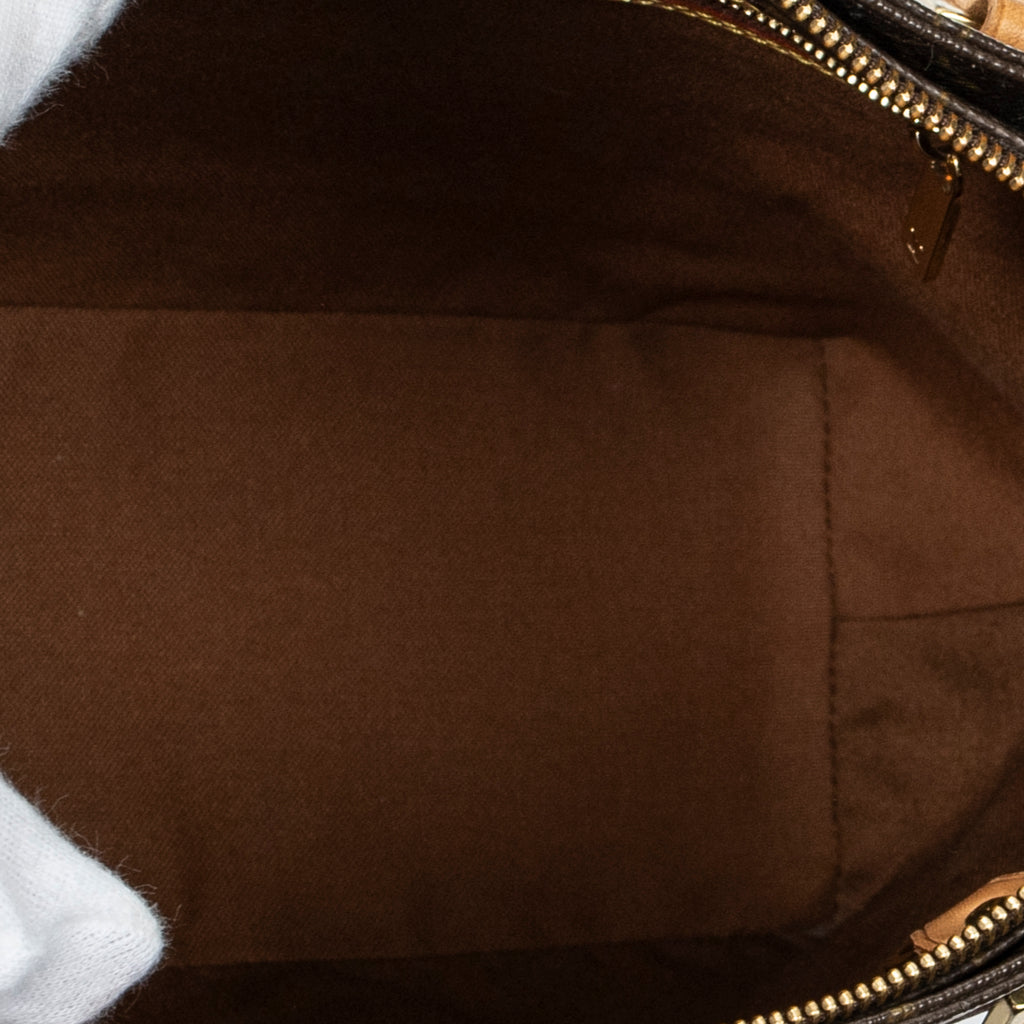 Shoulder Bag Cabas Piano Brown Monogram Canvas