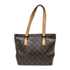 Shoulder Bag Cabas Piano Brown Monogram Canvas
