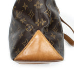 Shoulder Bag Cabas Piano Brown Monogram Canvas
