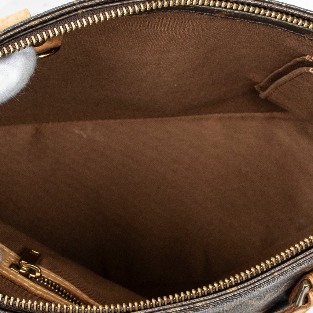 Shoulder Bag Cabas Piano Brown Monogram Canvas
