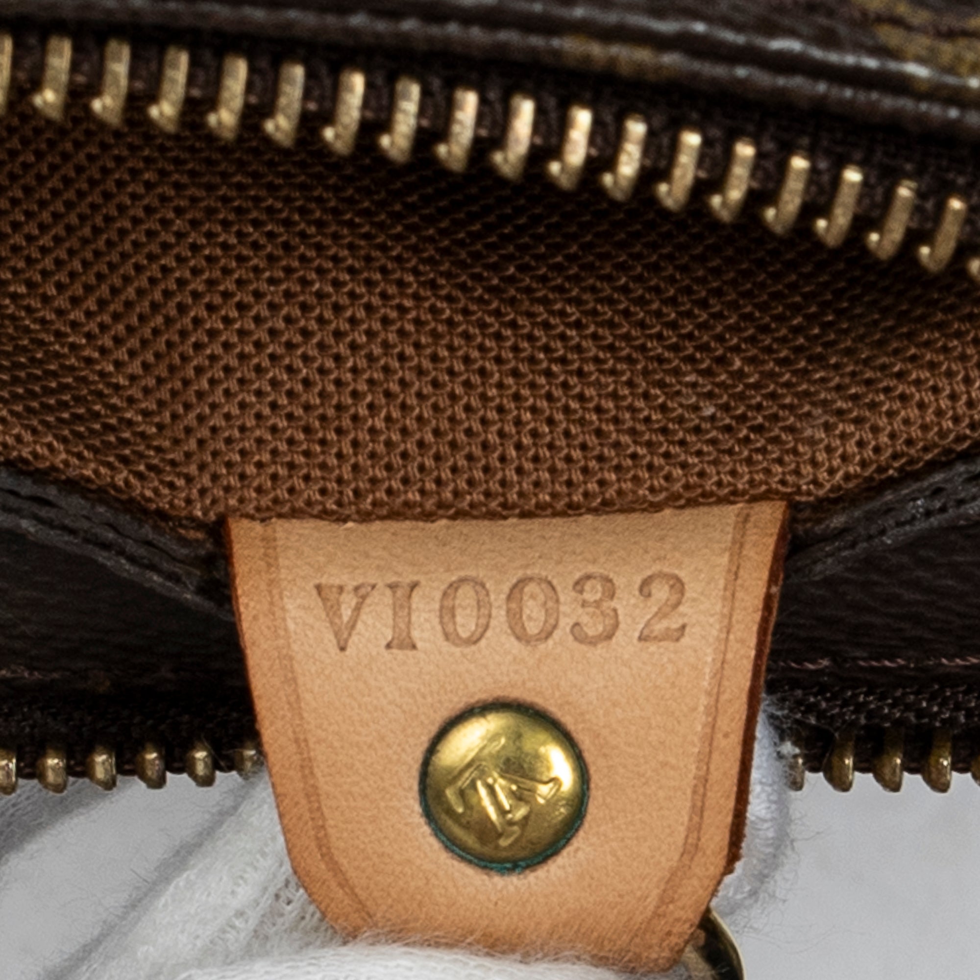 Shoulder Bag Cabas Piano Brown Monogram Canvas