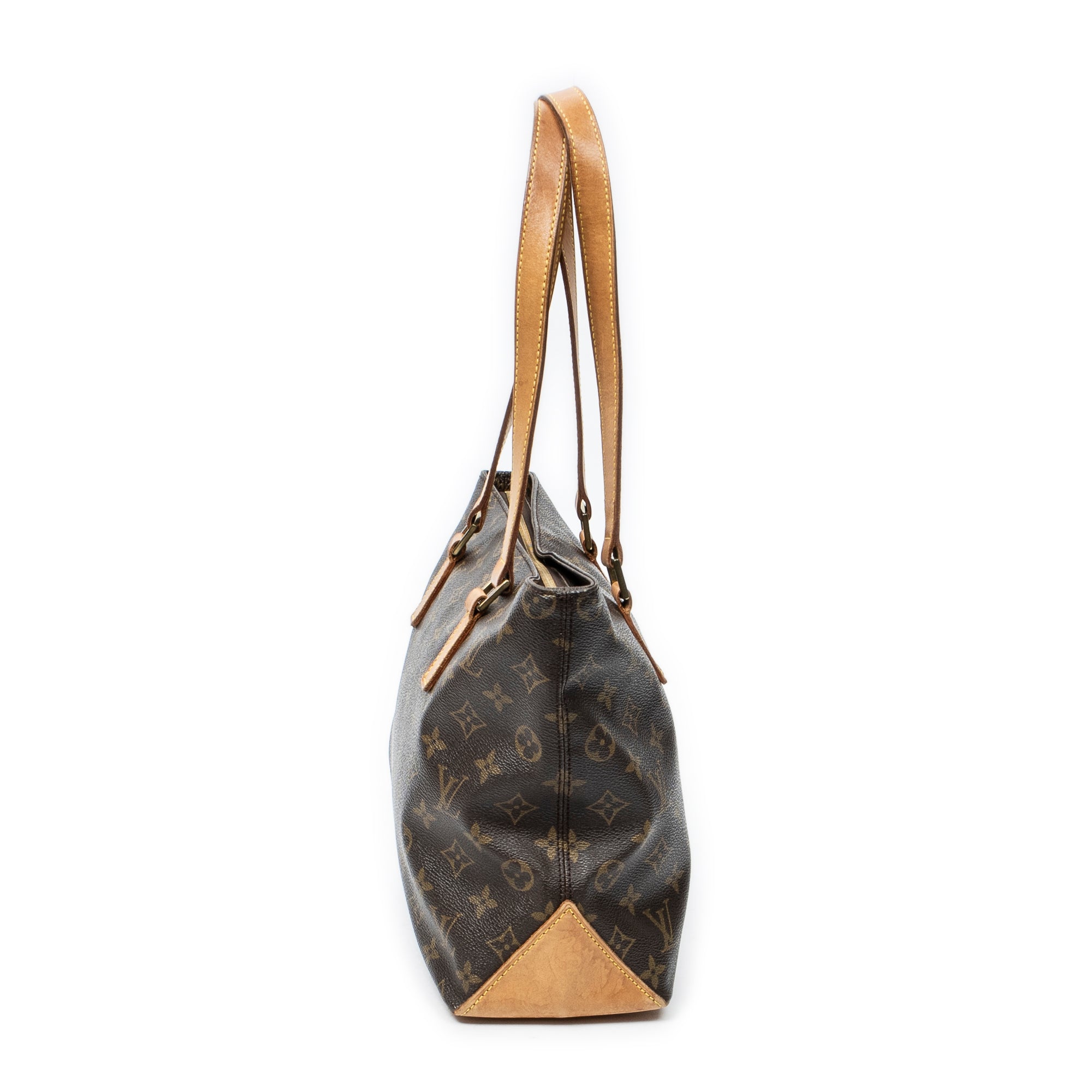 Shoulder Bag Cabas Piano Brown Monogram Canvas