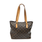 Shoulder Bag Cabas Piano Brown Monogram Canvas