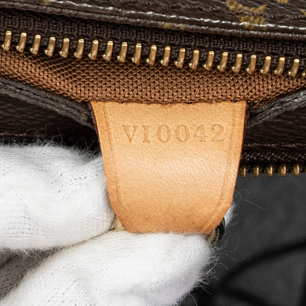 Shoulder Bag Cabas Piano Brown Monogram Canvas