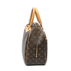 Handbag Deauville Brown Monogram Canvas