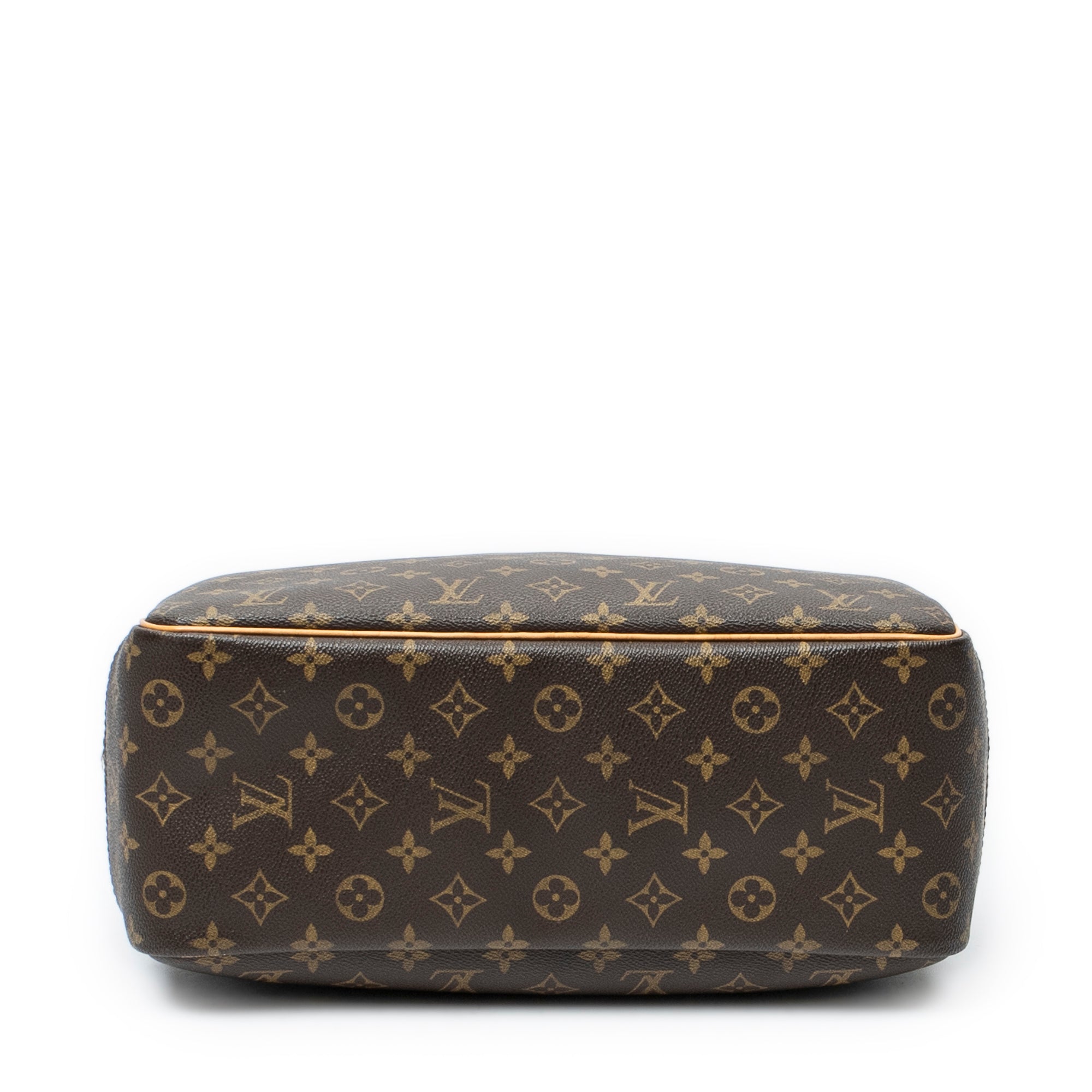 Handbag Deauville Brown Monogram Canvas