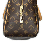 Handbag Deauville Brown Monogram Canvas