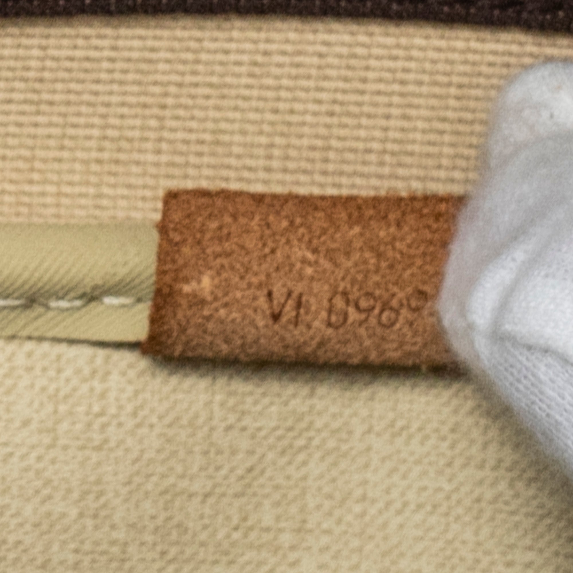 Handbag Deauville Brown Monogram Canvas