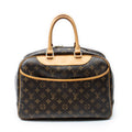 Handbag Deauville Brown Monogram Canvas