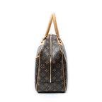 Handbag Deauville Brown Monogram Canvas