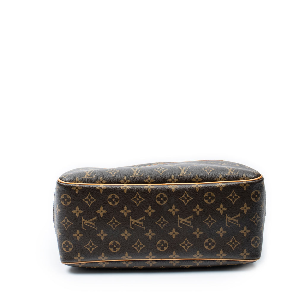 Handbag Deauville Brown Monogram Canvas