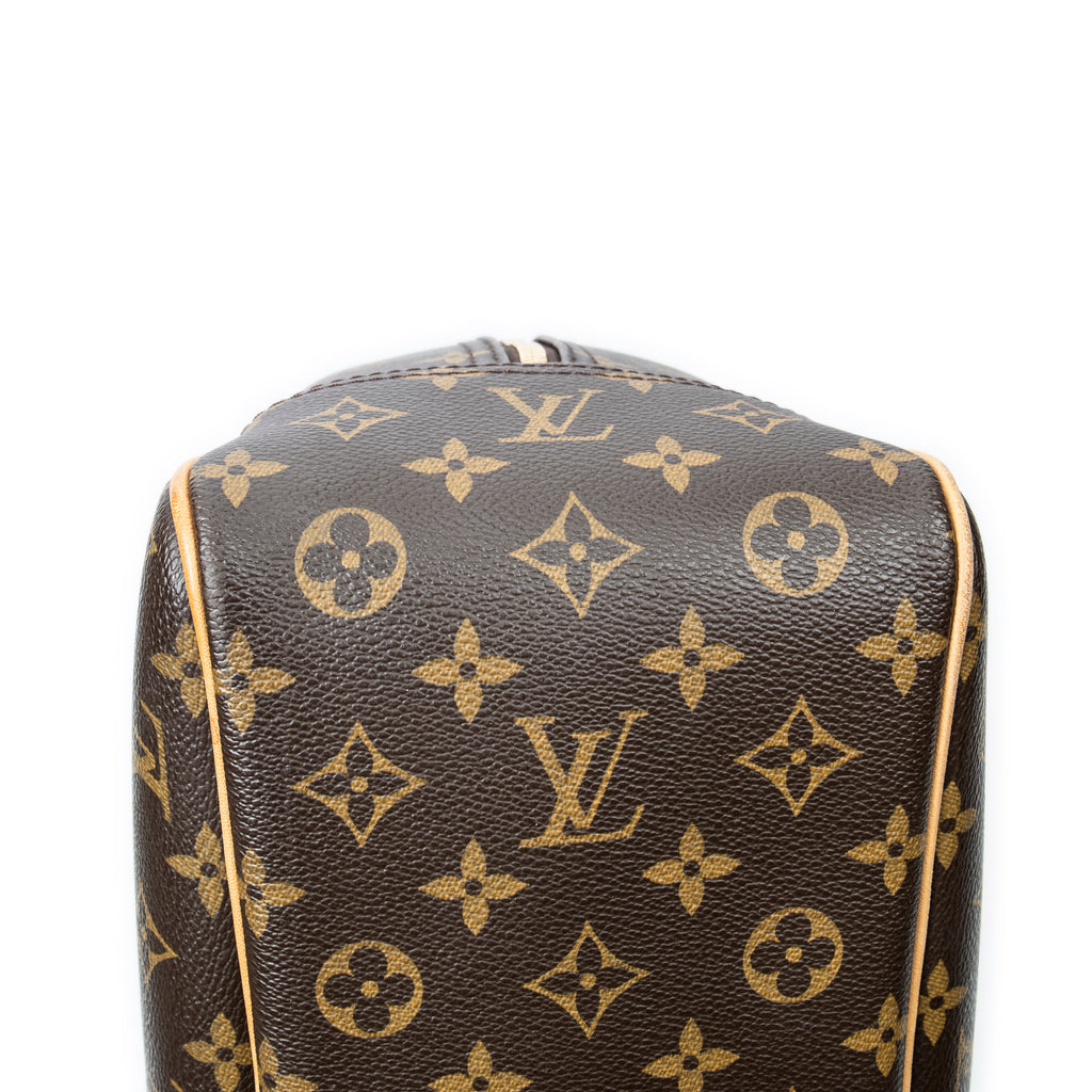 Handbag Deauville Brown Monogram Canvas