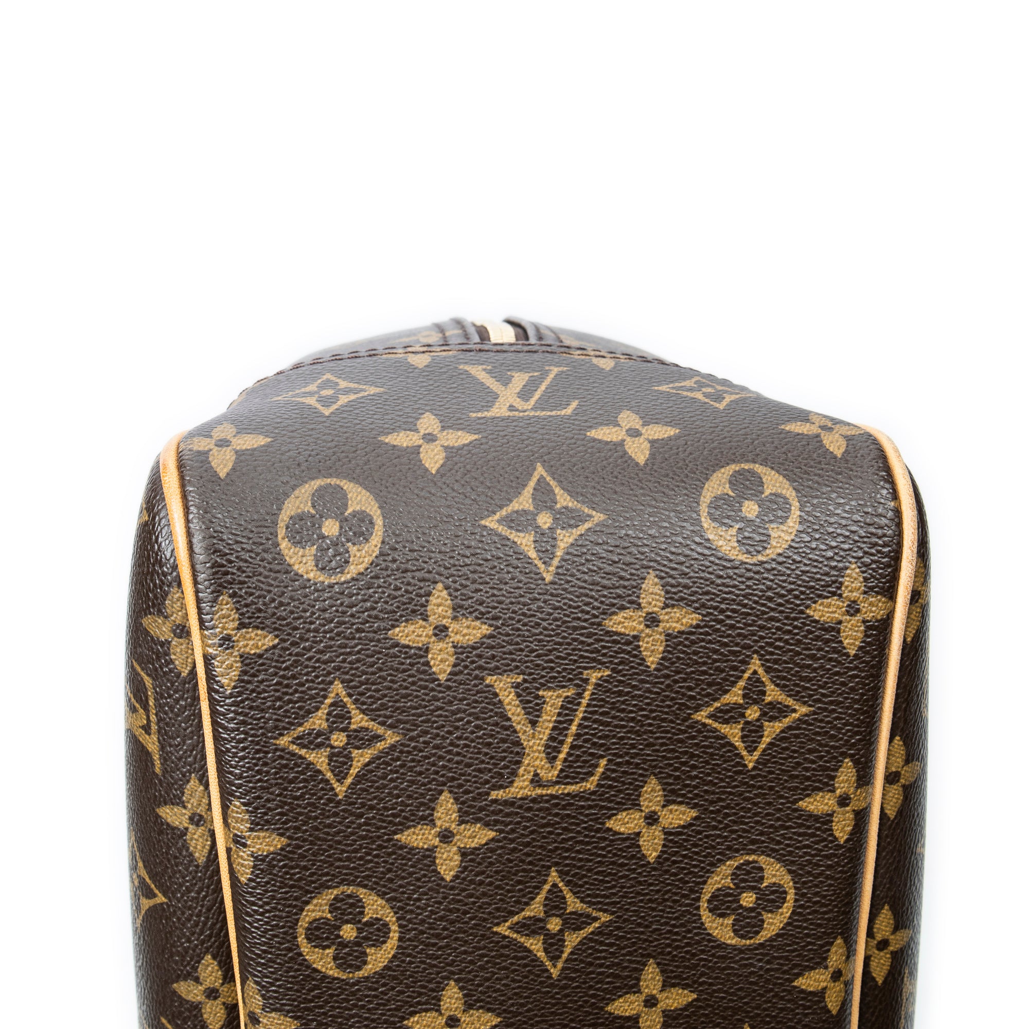 Handbag Deauville Brown Monogram Canvas