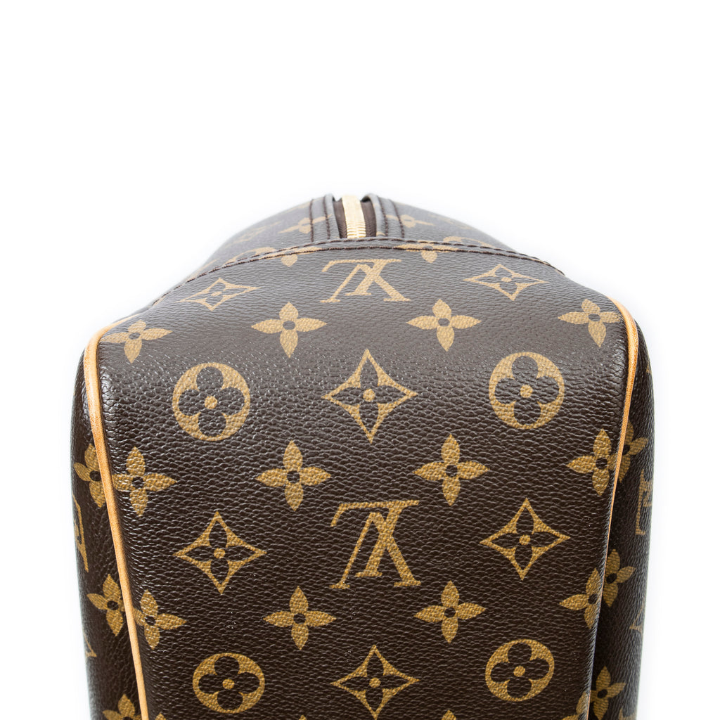 Handbag Deauville Brown Monogram Canvas