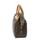 Handbag Deauville Brown Monogram Canvas