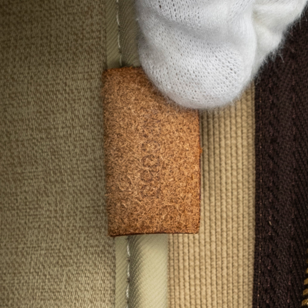 Handbag Deauville Brown Monogram Canvas