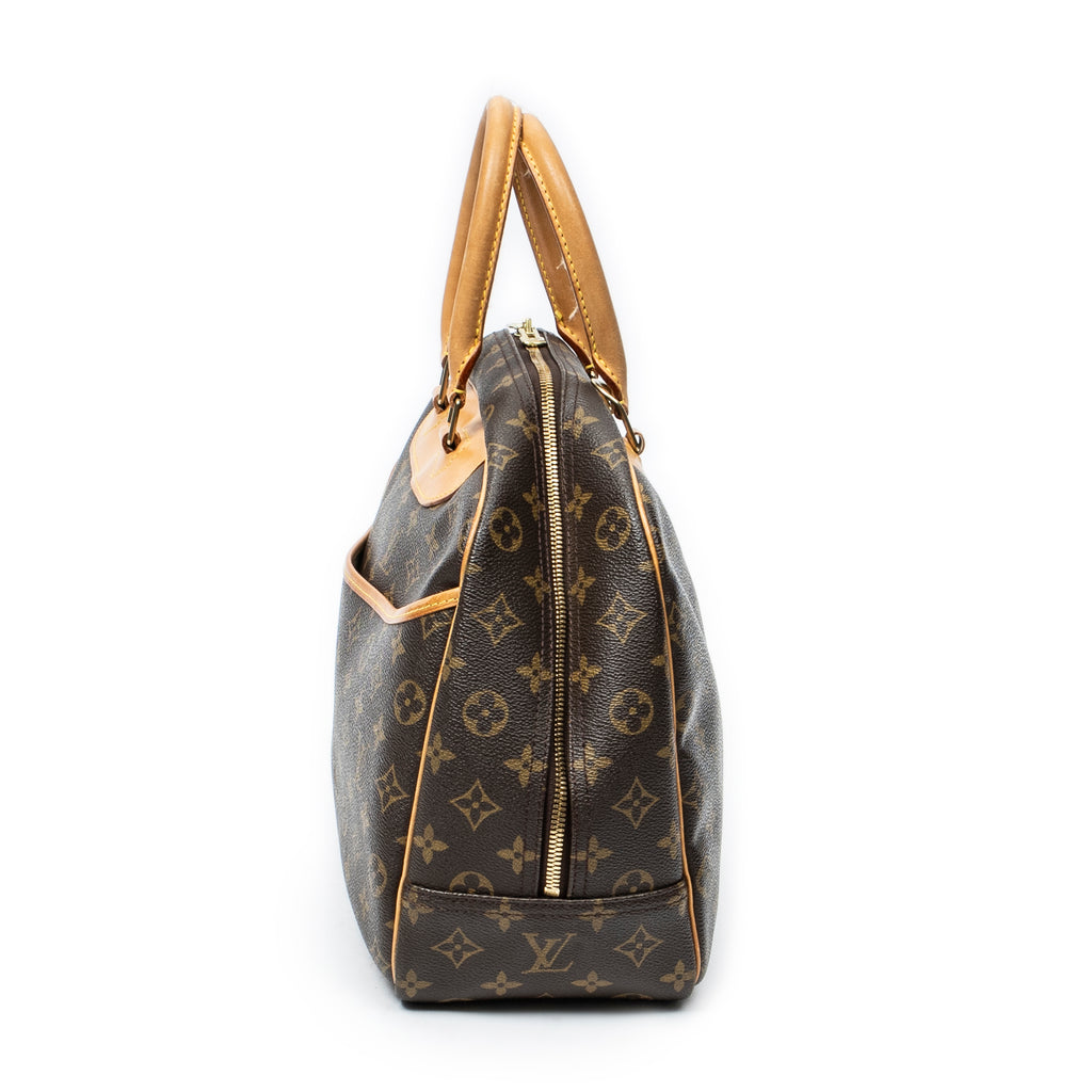 Handbag Deauville Brown Monogram Canvas