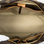 Handbag Deauville Brown Monogram Canvas