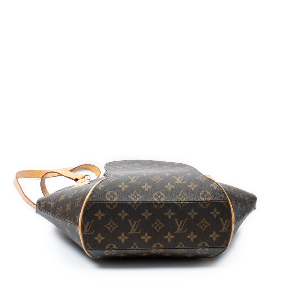 Sac Porté Épaule Ellipse Shopping GM Toile Monogram Marron