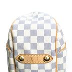 Shoulder Bag Galliera PM Ivory Damier Azur