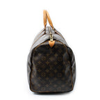 Bolsa de viaje Keepall 50 lona Monogram marrón