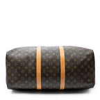 Bolsa de viaje Keepall 50 lona Monogram marrón
