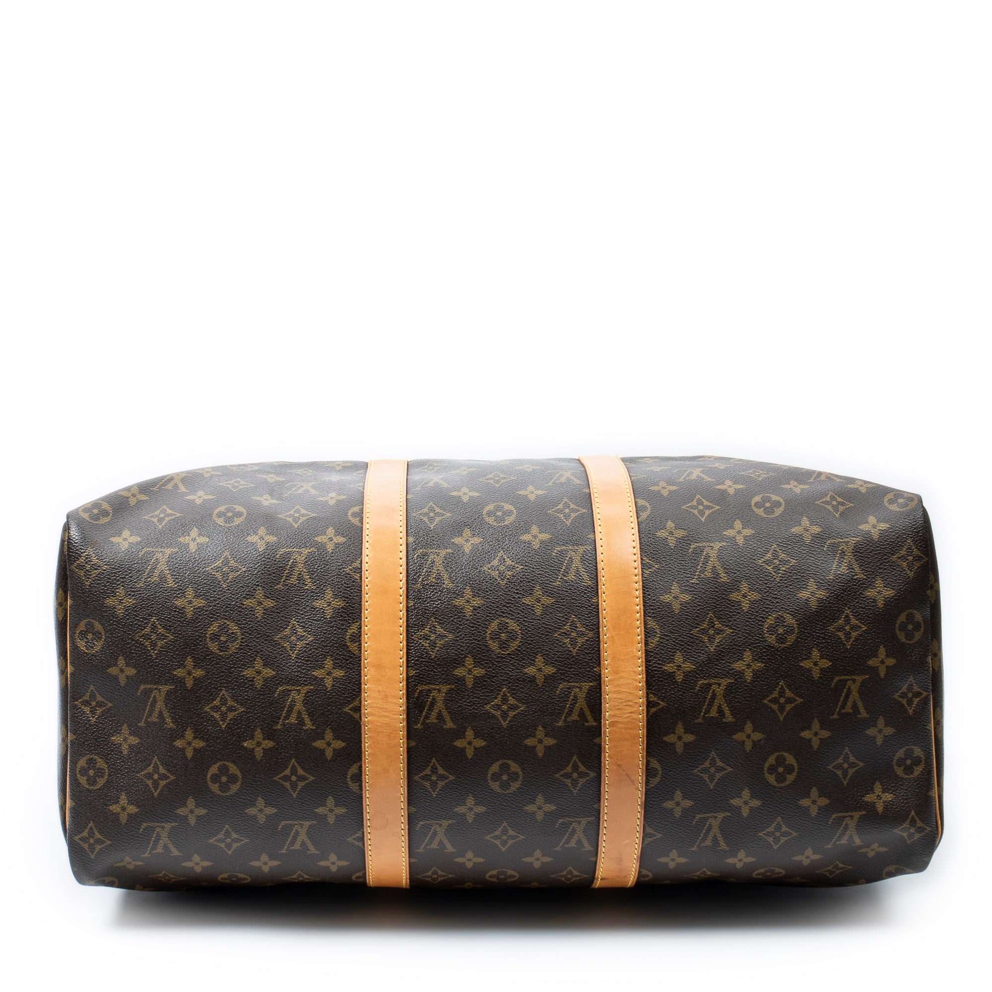 Bolsa de viaje Keepall 50 lona Monogram marrón