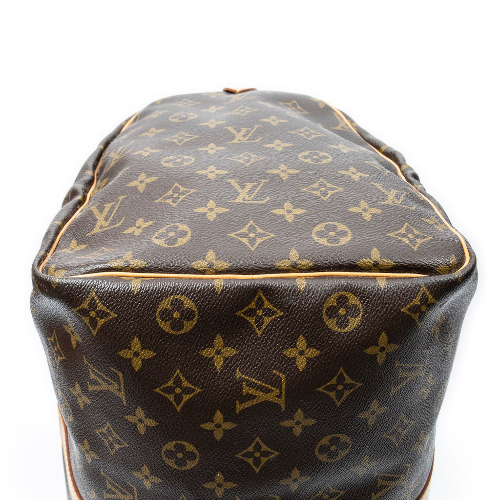 Bolsa de viaje Keepall 50 lona Monogram marrón