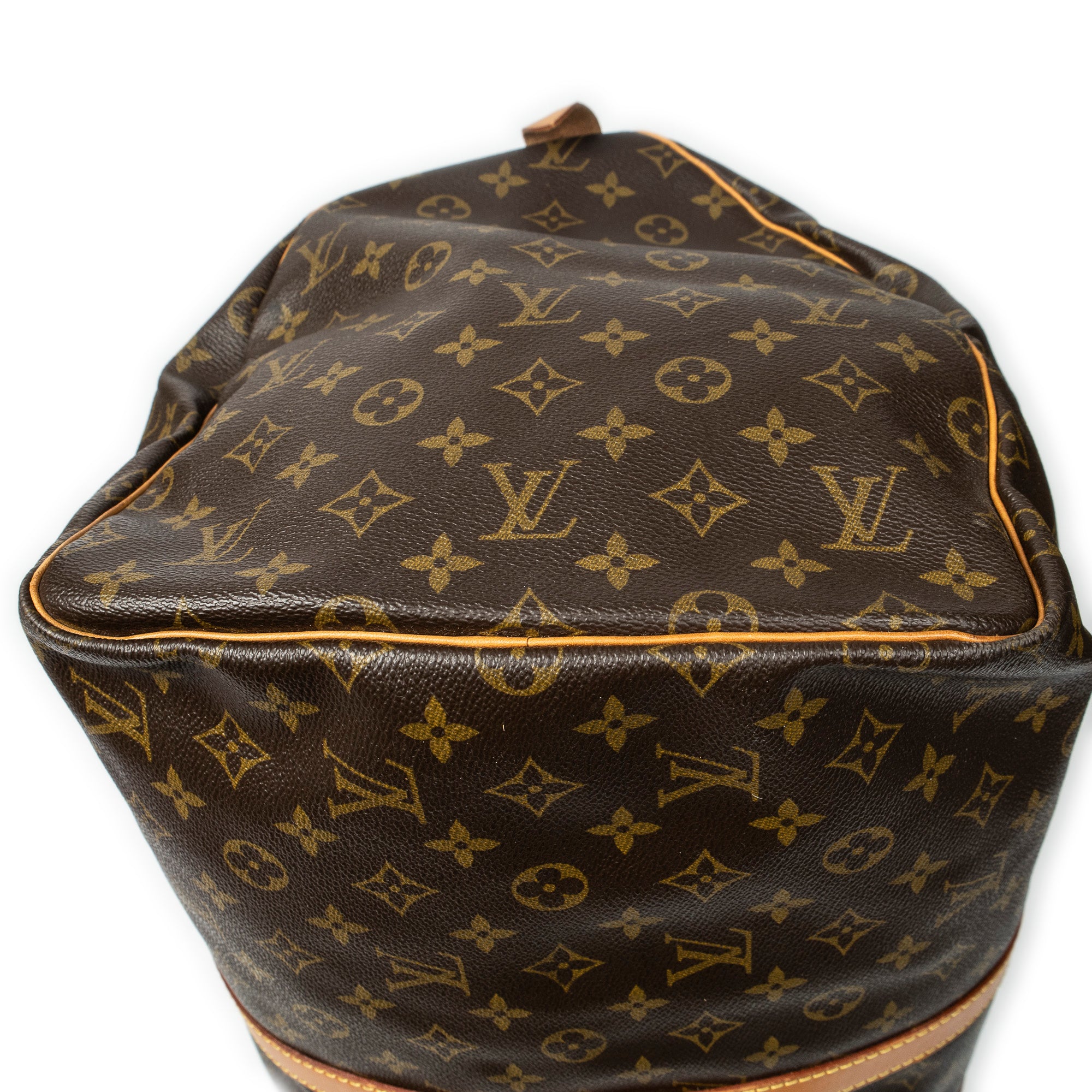 Travel Bag Keepall 55 Brown Monogram Canvas