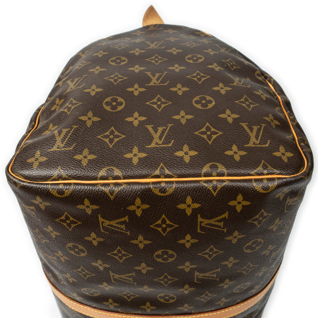 Travel Bag Keepall 55 Brown Monogram Canvas
