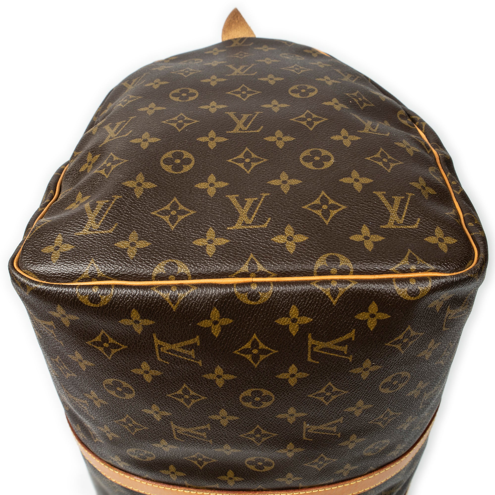 Travel Bag Keepall 55 Brown Monogram Canvas