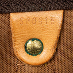 Travel Bag Keepall 55 Brown Monogram Canvas