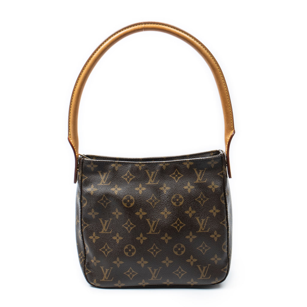 Shoulder Bag Looping MM Brown Monogram Canvas