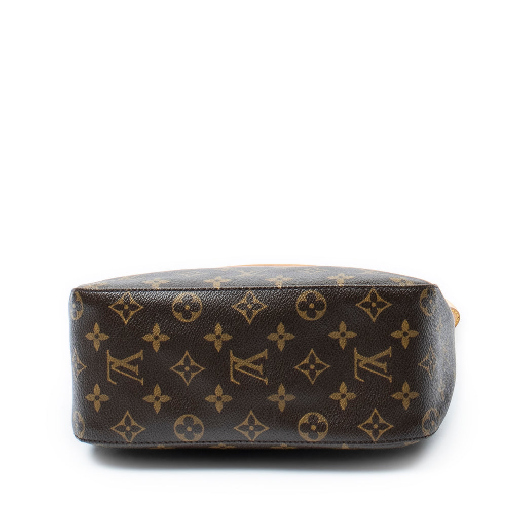 Shoulder Bag Looping MM Brown Monogram Canvas