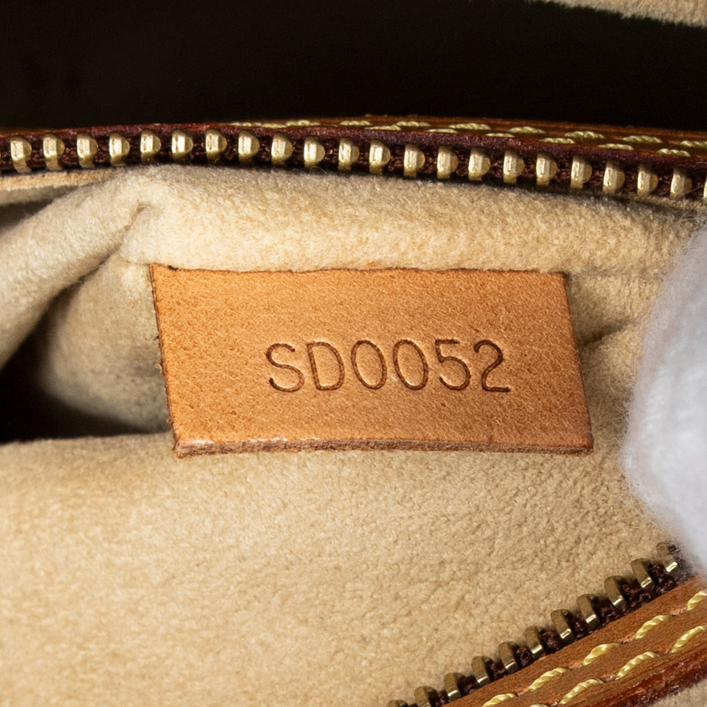 Sac Bandoulière Looping MM Toile Monogram Marron