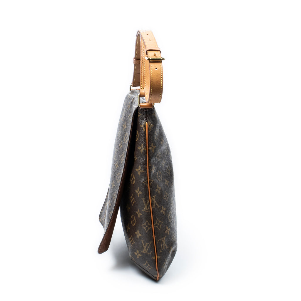 Shoulder Bag Musette Brown Monogram Canvas