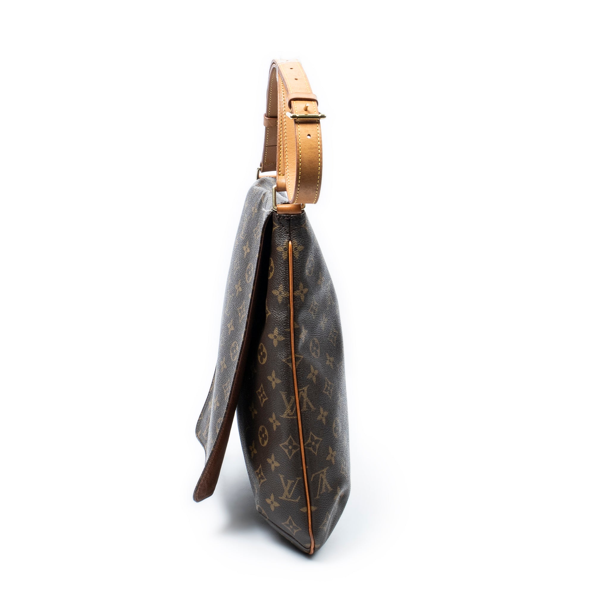 Shoulder Bag Musette Brown Monogram Canvas