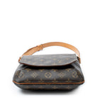 Shoulder Bag Musette Salsa Brown Monogram Canvas