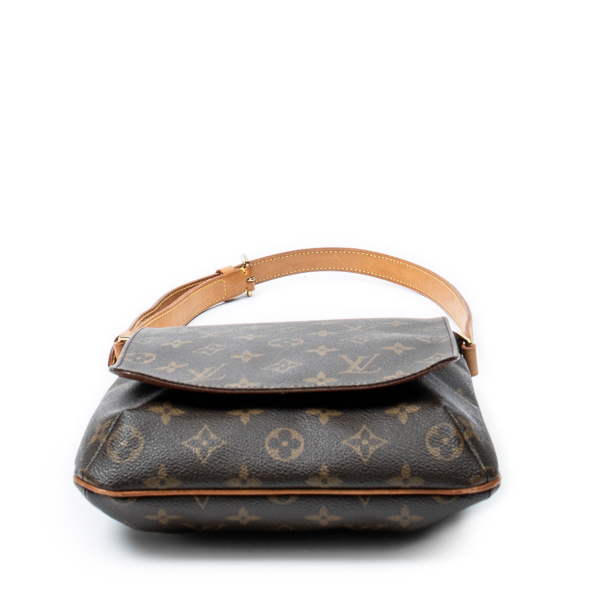 Shoulder Bag Musette Salsa Brown Monogram Canvas