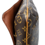 Shoulder Bag Musette Salsa Brown Monogram Canvas