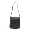 Shoulder Bag Musette Salsa Brown Monogram Canvas