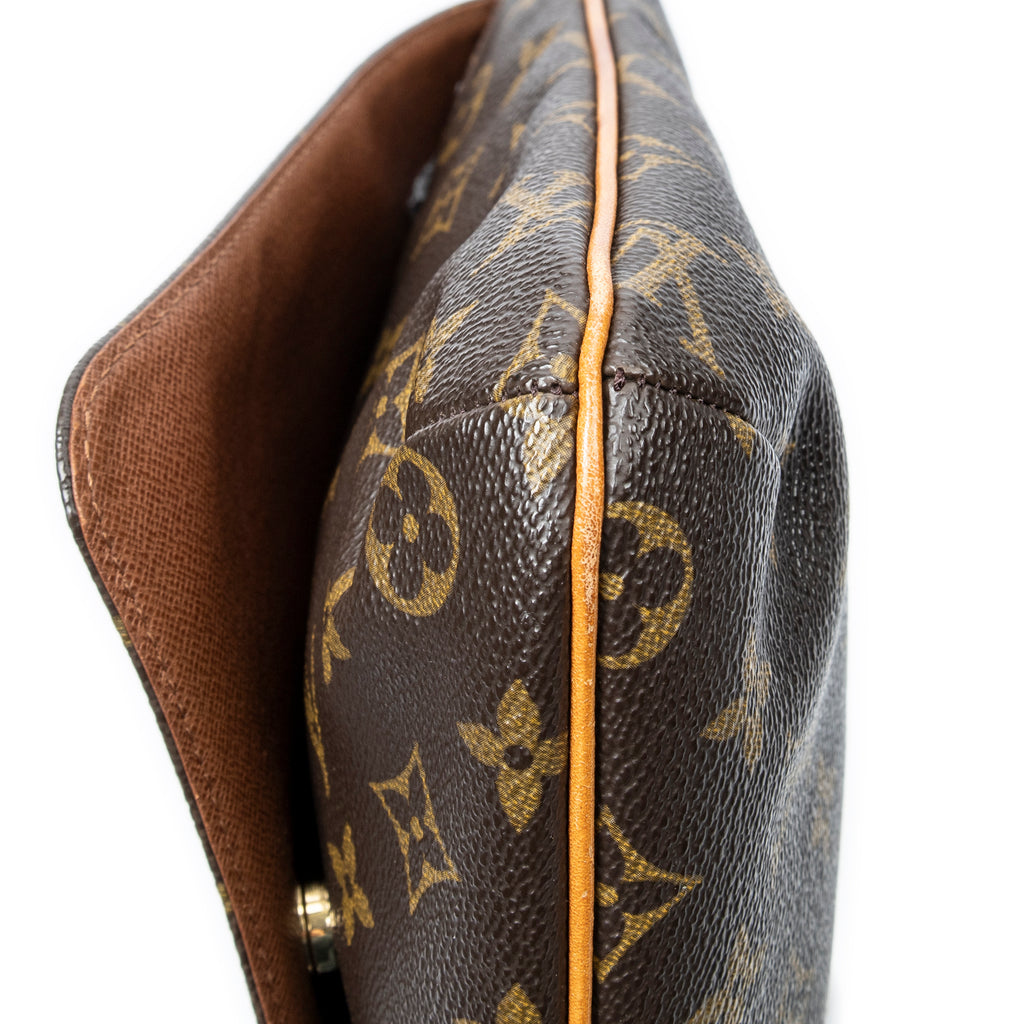 Shoulder Bag Musette Salsa Brown Monogram Canvas