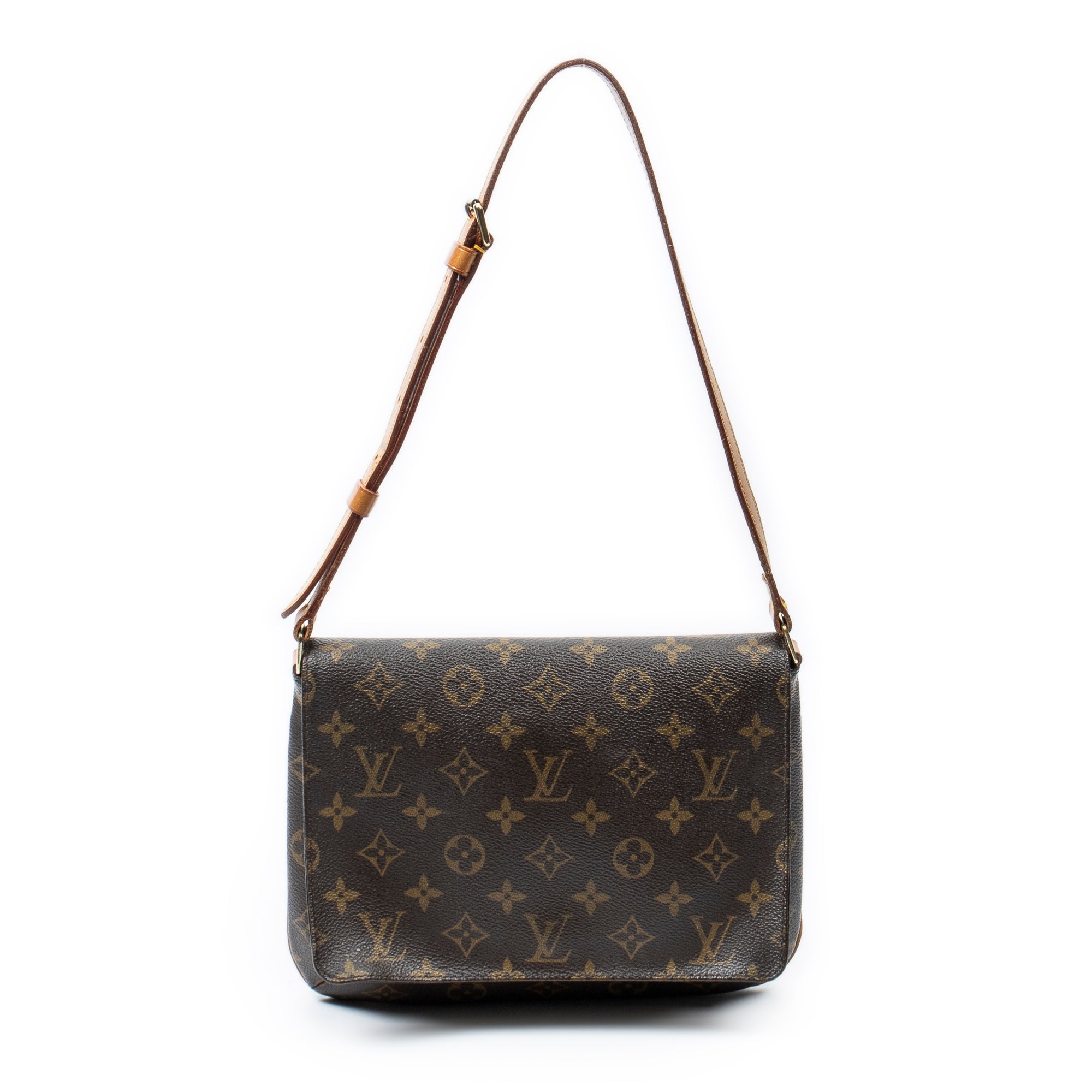 Shoulder Bag Musette Tango Brown Monogram Canvas