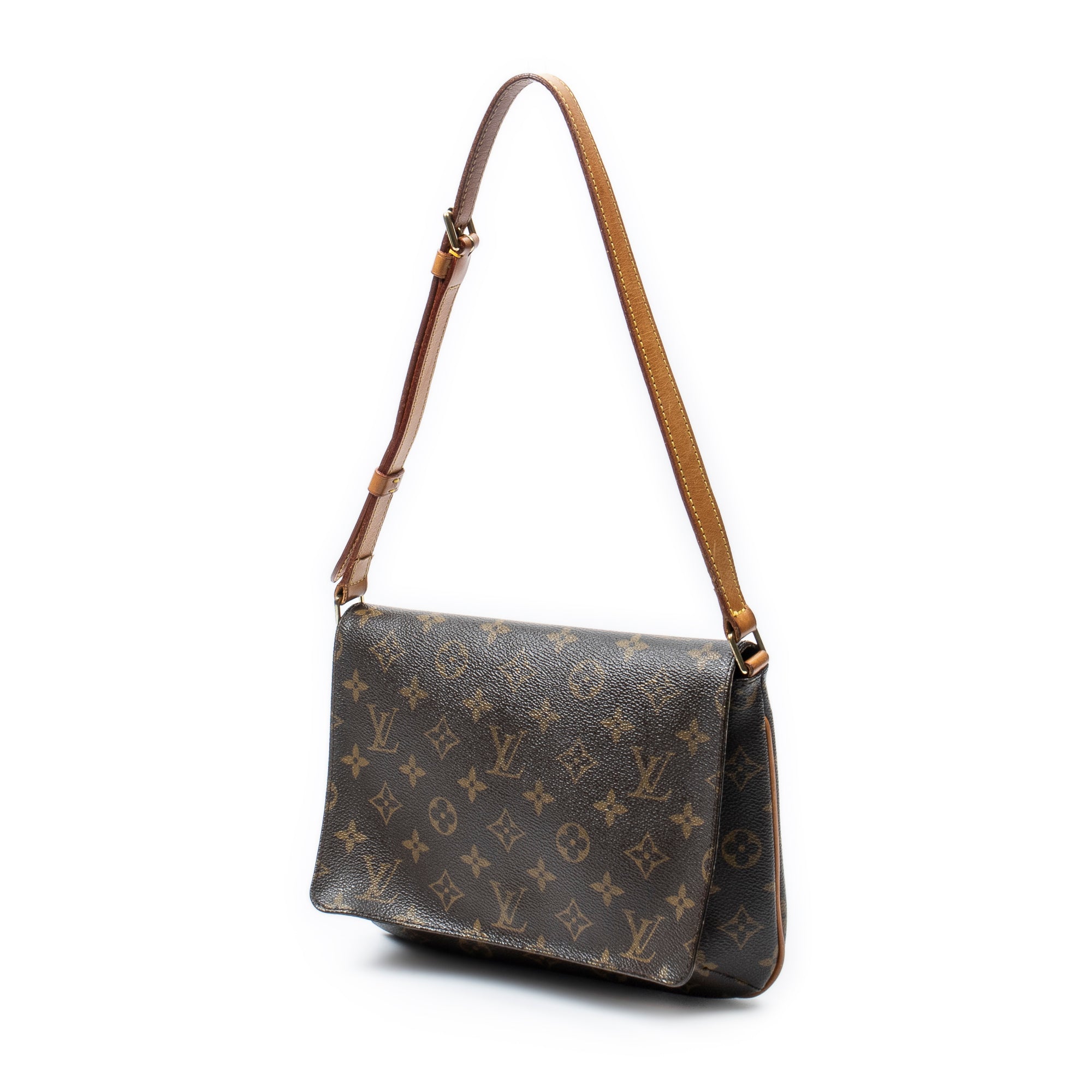 Shoulder Bag Musette Tango Brown Monogram Canvas