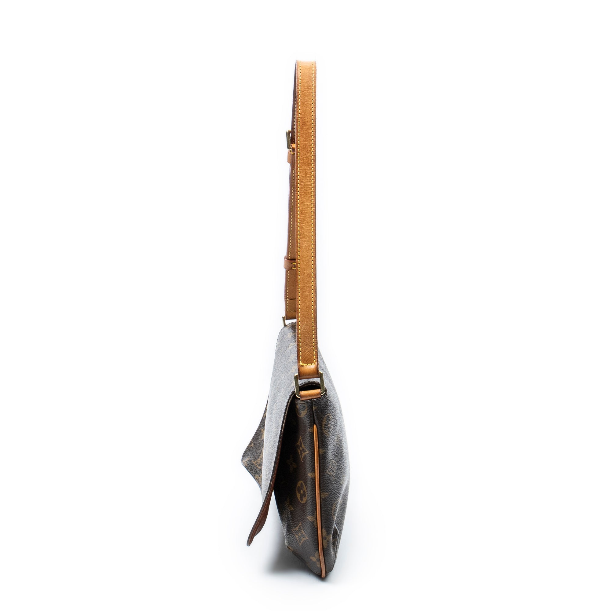 Shoulder Bag Musette Tango Brown Monogram Canvas