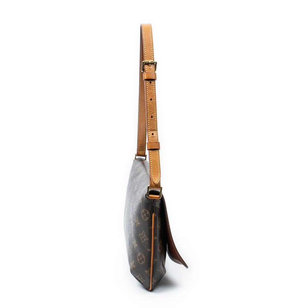 Shoulder Bag Musette Tango Brown Monogram Canvas