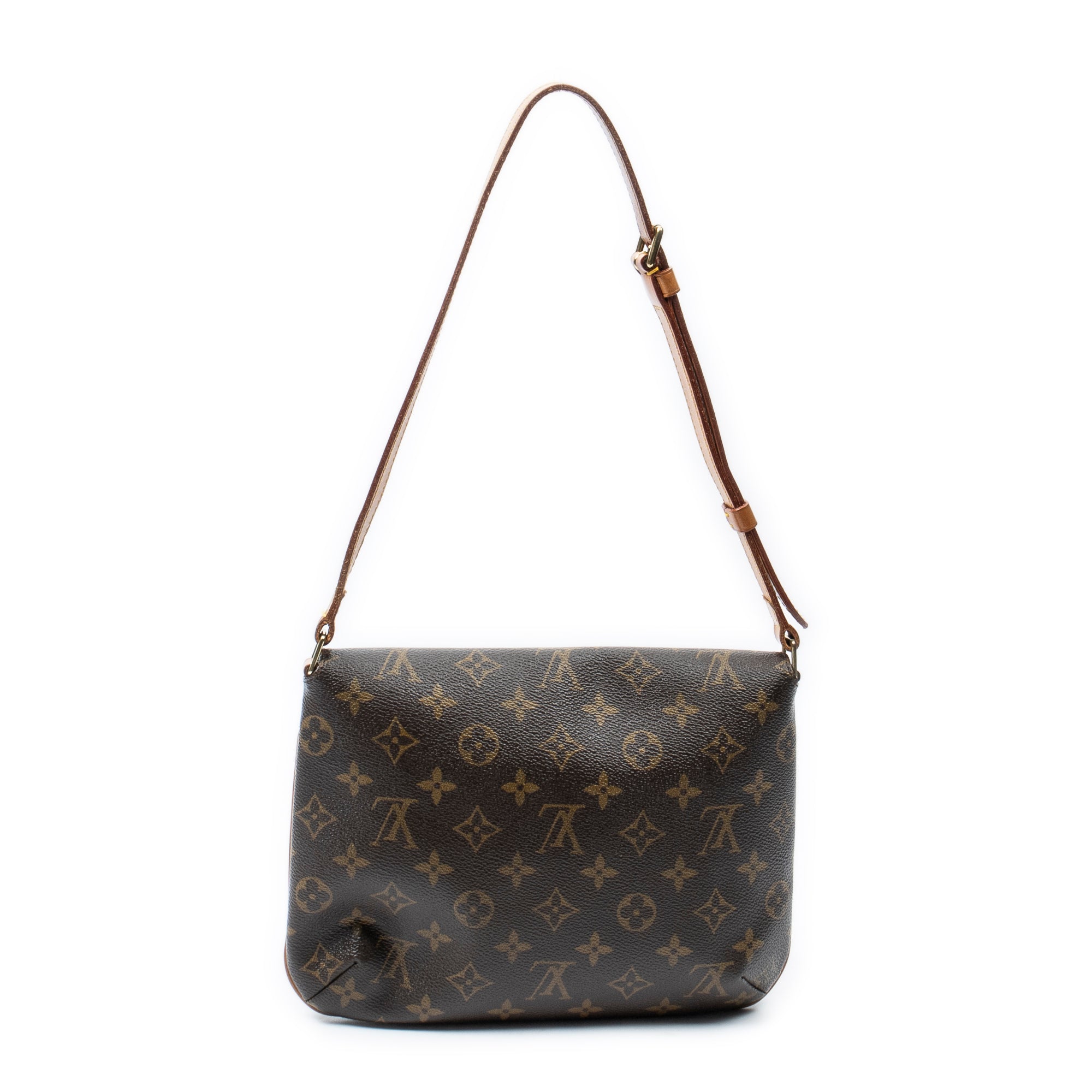Shoulder Bag Musette Tango Brown Monogram Canvas