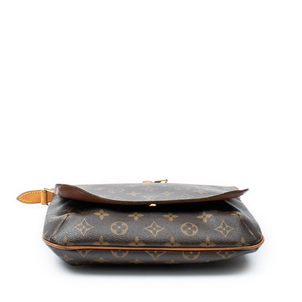 Shoulder Bag Musette Tango Brown Monogram Canvas