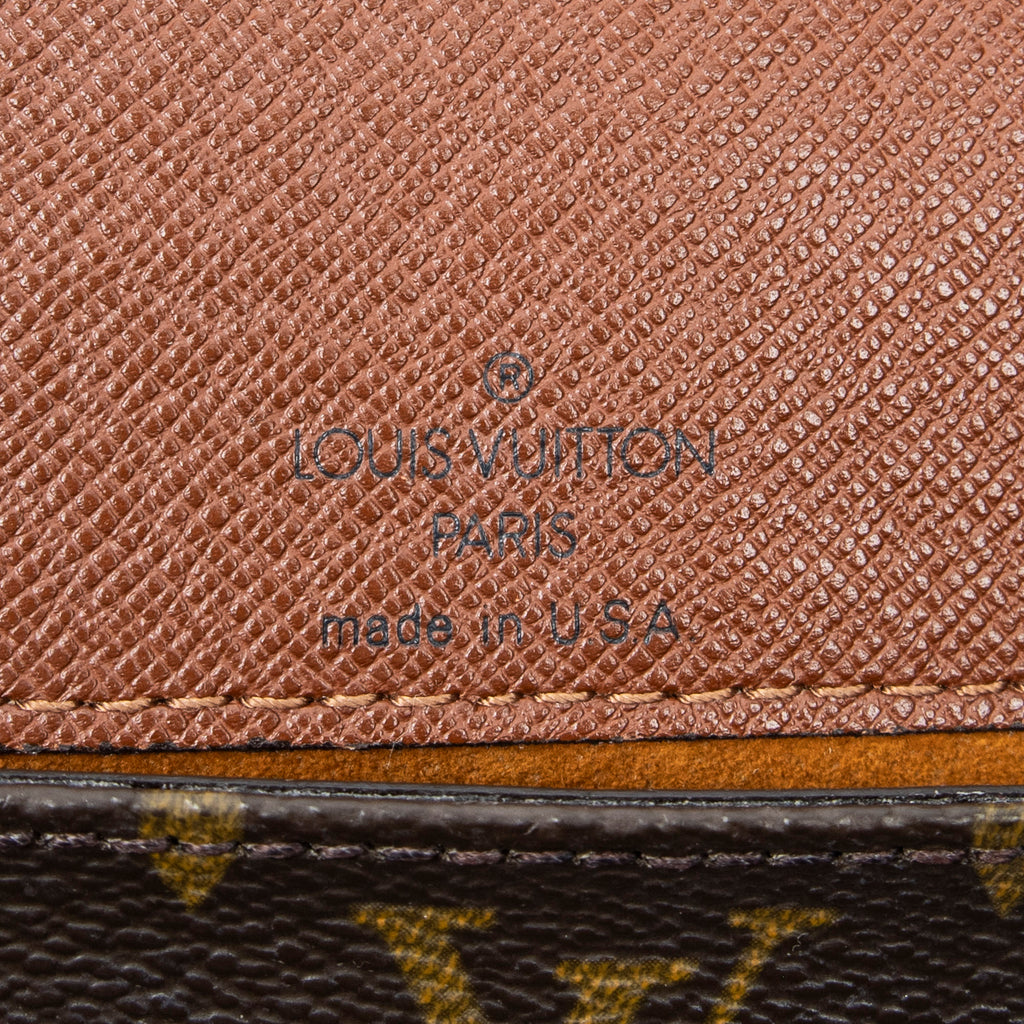 Shoulder Bag Musette Tango Brown Monogram Canvas
