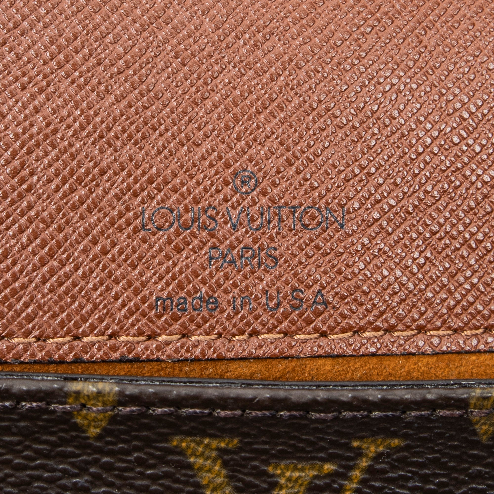 Shoulder Bag Musette Tango Brown Monogram Canvas